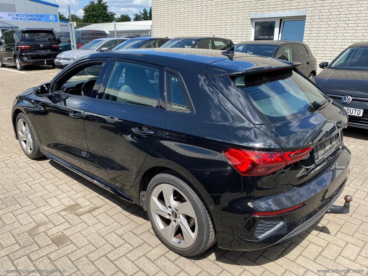 AUDI A3 SPORTBACK 2.0TDI S-line Full led Pelle Navi Retrocamera