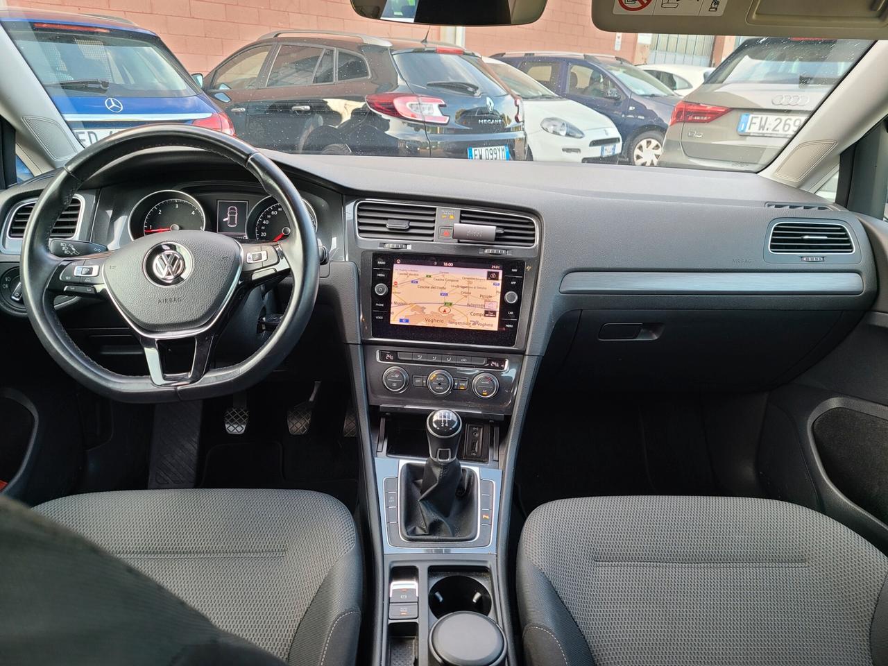 Volkswagen Golf 7,5 diesel 1.6 cilindrata anno 2018