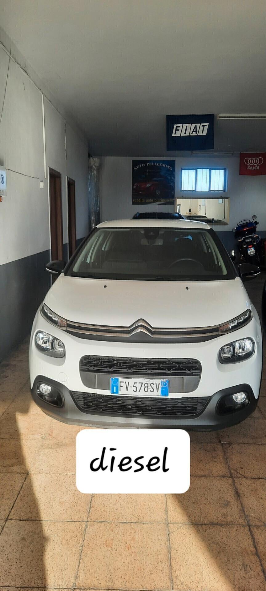 Citroen C3 cc15 100cv hdi anno 2019