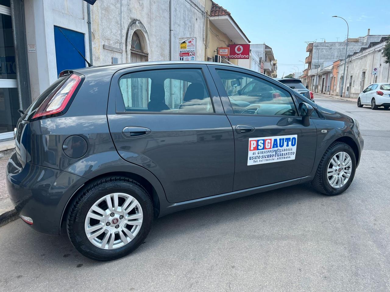 FIAT PUNTO LOUNGE 1.2 BENZ 6-2014, CLIMA, SERVOST, CERCHI IN LEGA PERFETTA