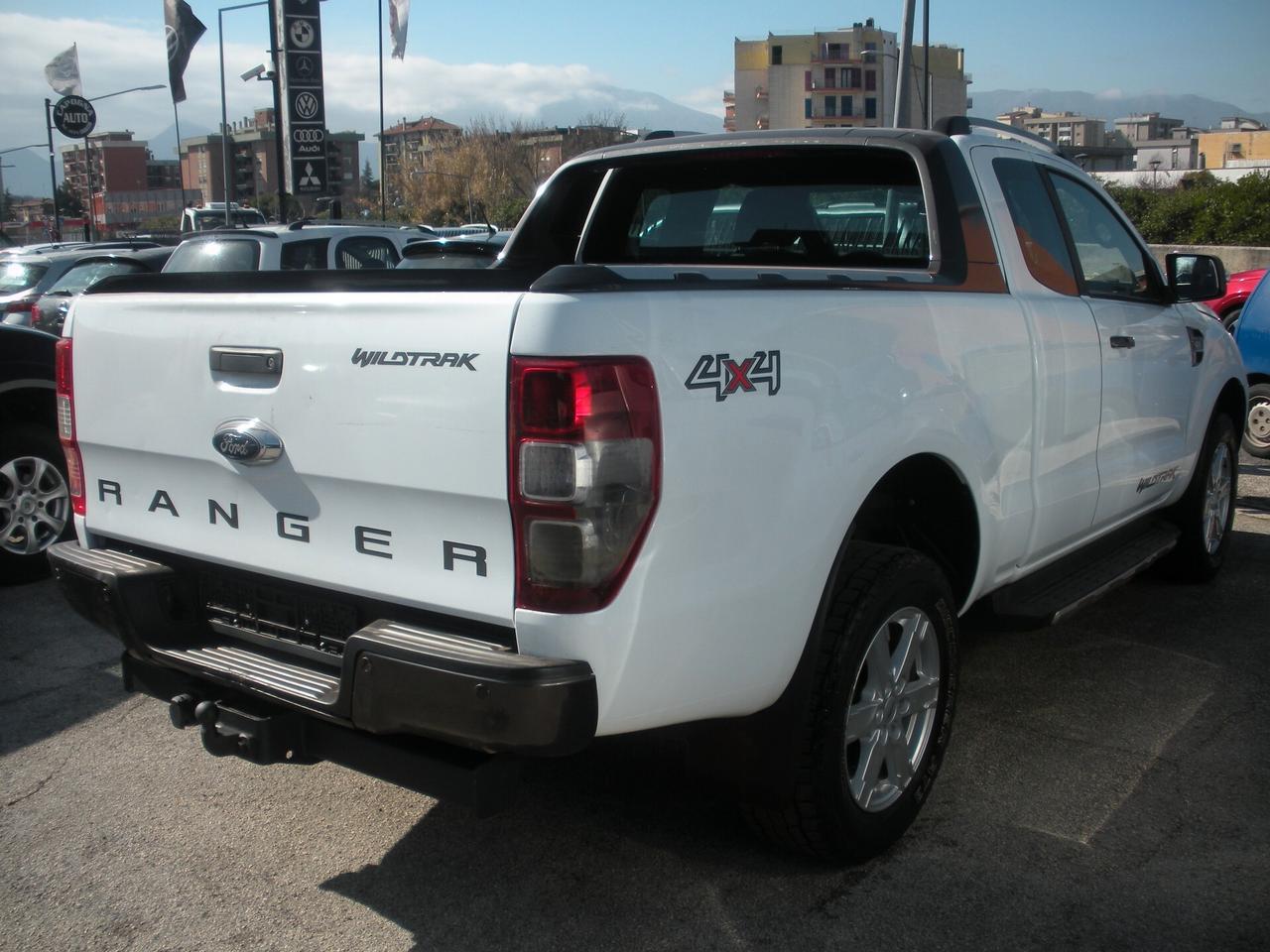 Ford Ranger 3.2 TDCi aut. Wildtrak 4 posti cassone MAXI