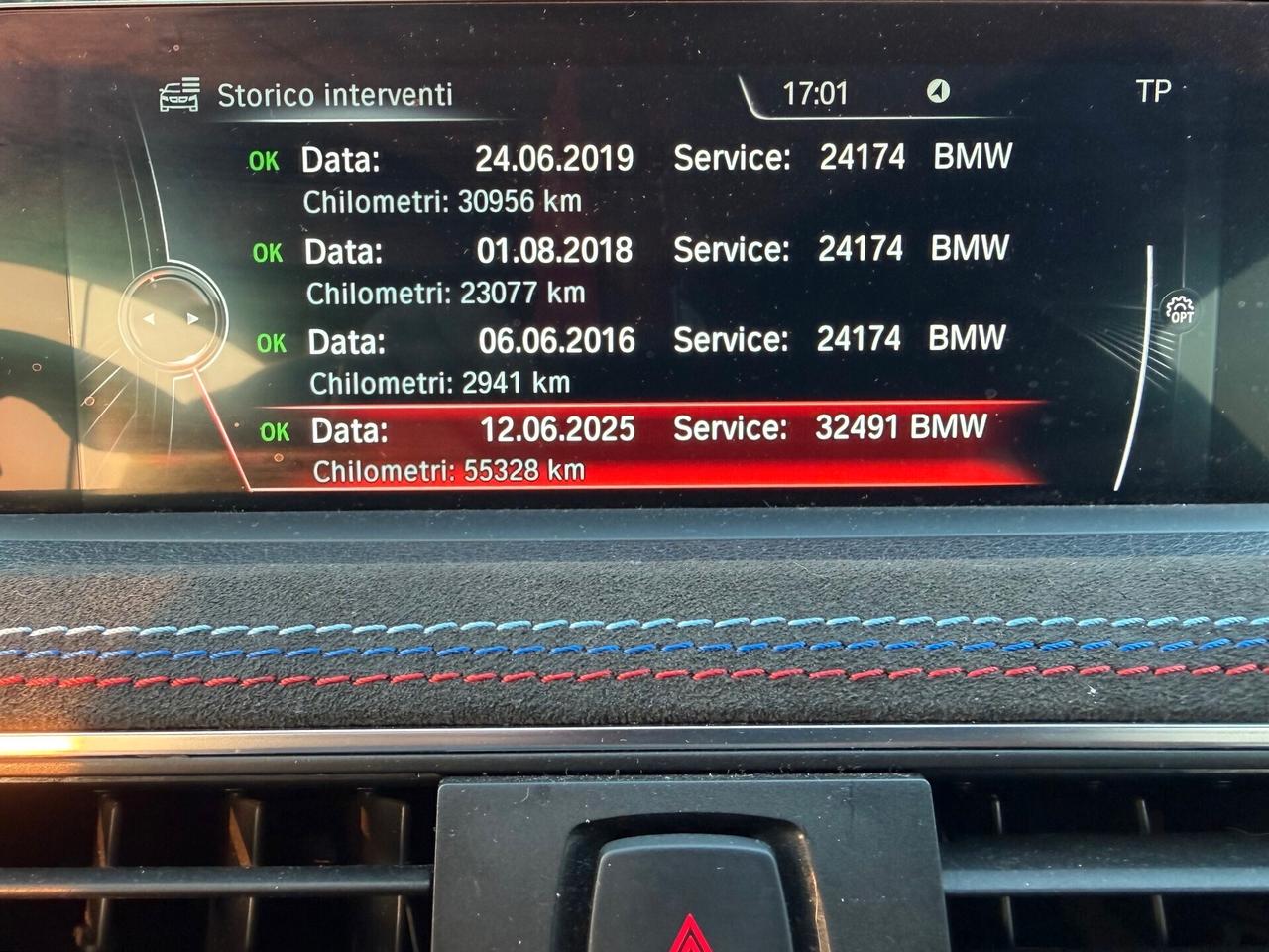 Bmw M4 COUPè 3.0 DKG/PACK CARBONIO/LED AL VOLANTE/KM DOC.