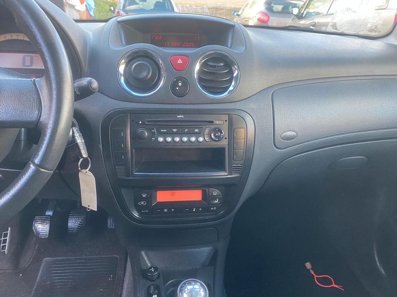 CITROEN C3 EXCLUSIVE 1.1 BENZ PERFETTA 2009