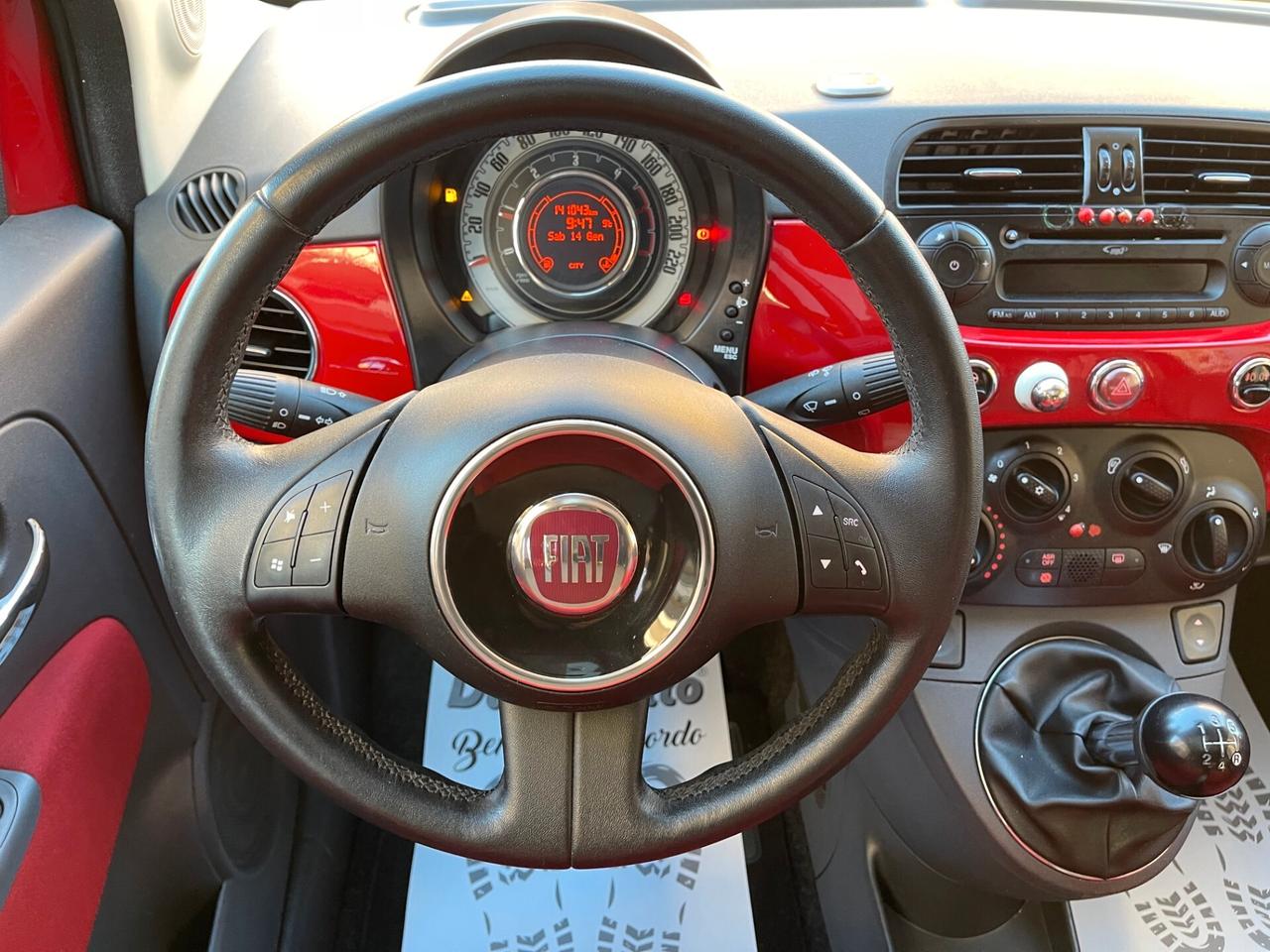 Fiat 500 1.2 69V Lounge TETTO PANORAMICO