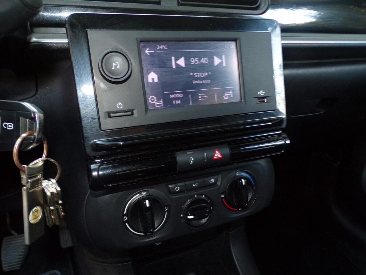 CITROEN C3 YOU CAMBIO MANUALE 5P DEL 2023 56.500 KM SENSORI POST. - NEOPATENTATI - UNIPROPRIETARIO