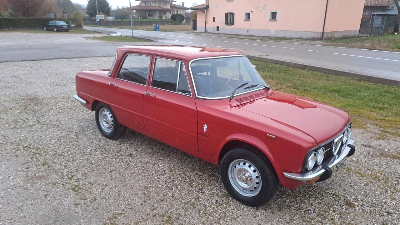 Alfa Romeo Giulia Nuova Super BELLISSIMA targhe nere