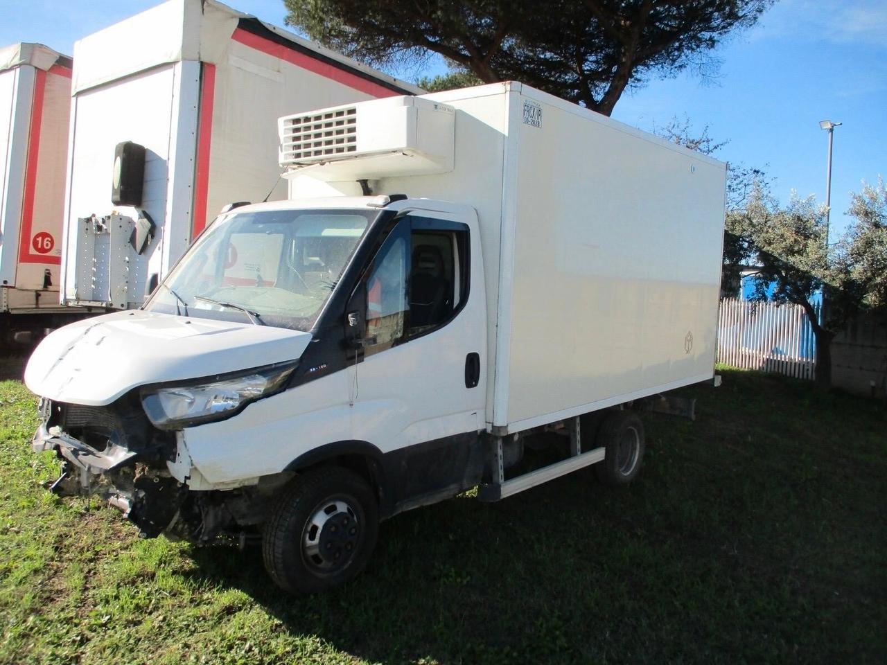 Iveco Daily 35C16 3000 160CV E6D FRIGO SINISTRATO COME DA FOTO