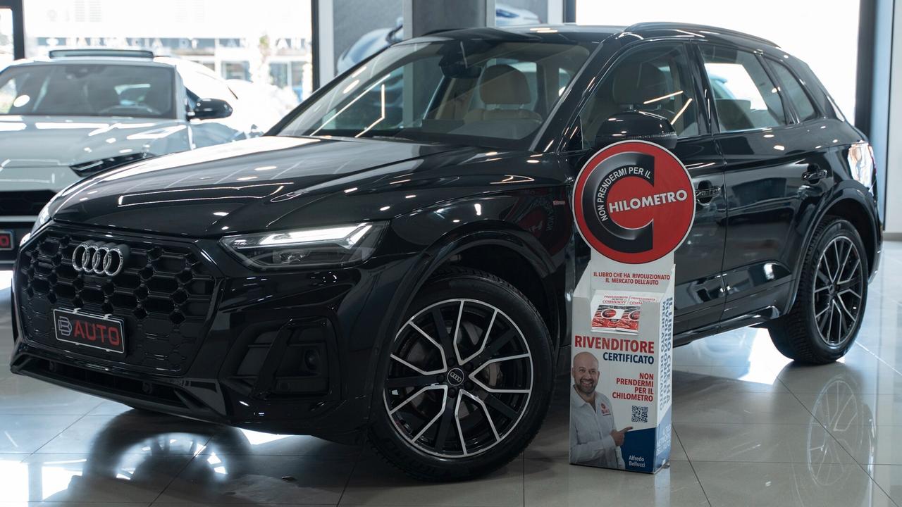 Audi Q5 40 2.0 TDI MHEV 20" S LINE CAMERA 360° PELLE XENO NAVI FULL OPTIONAL