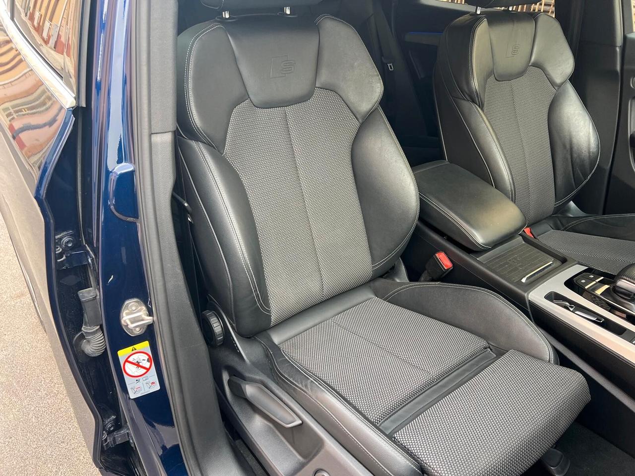 AUDI Q5 2.0 TDI 204CV MHEV S-LINE PLUS QUATTRO PELLE NAVI CAM ANNO 2021