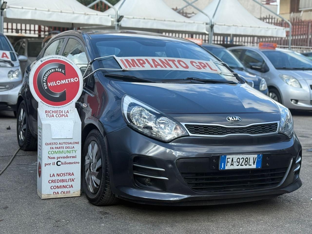 Kia rio 1,2 GPL 2016 180,000km certificati