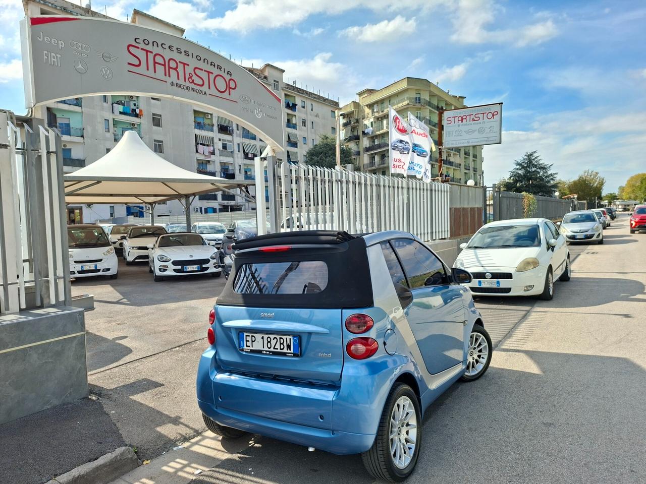 Smart ForTwo 1000 52 kW MHD cabrio passion SERVOSTERZO