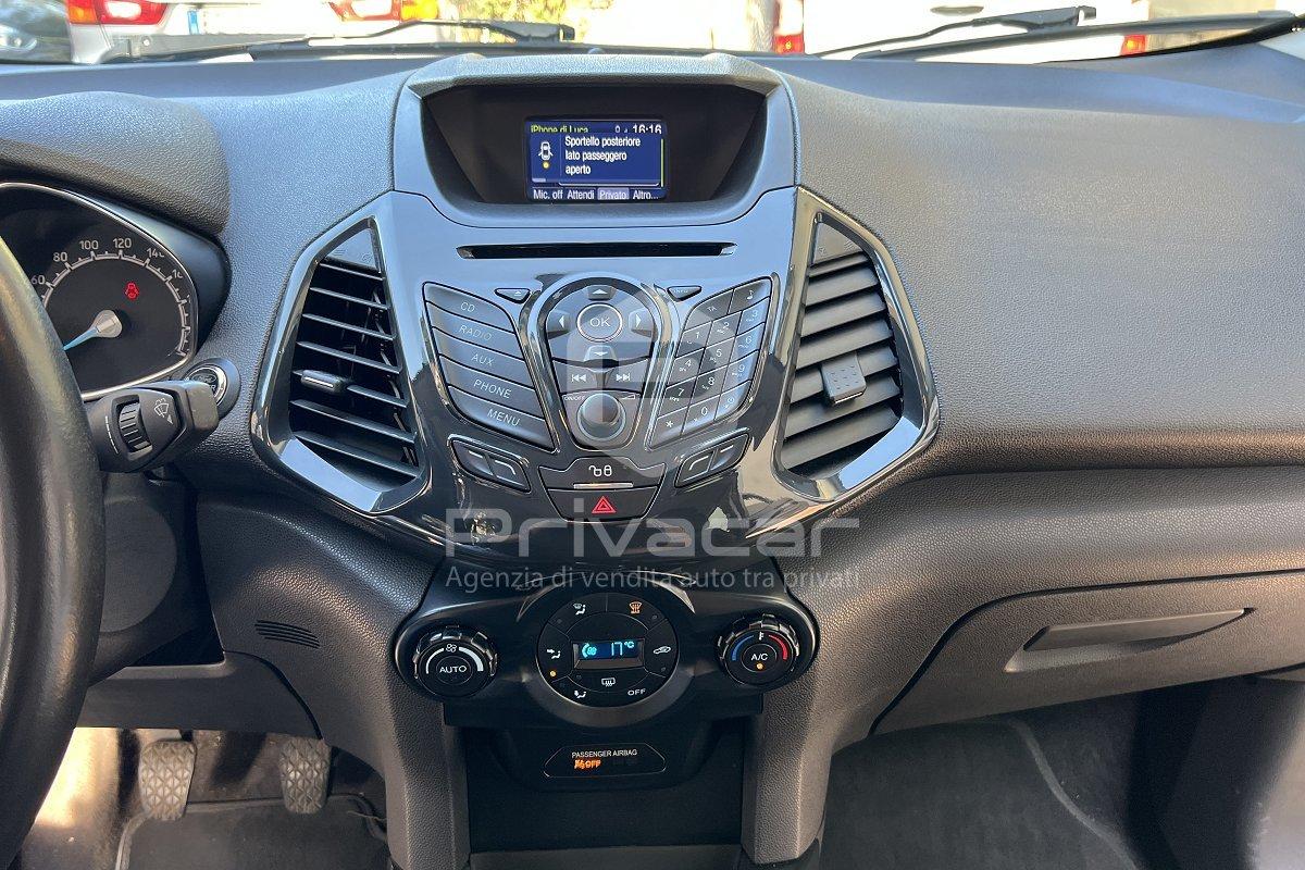FORD EcoSport 1.5 TDCi 95 CV Titanium