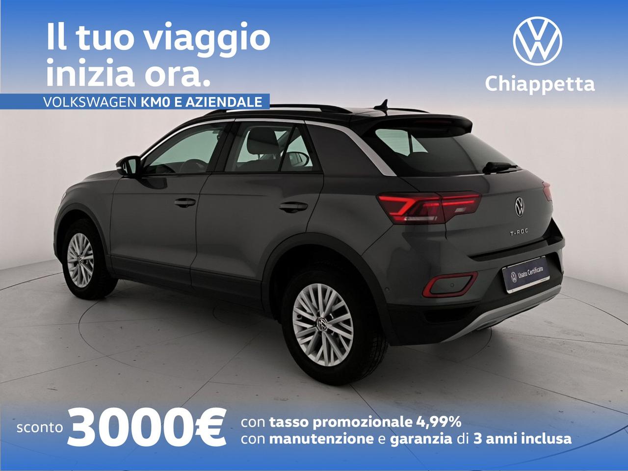 Volkswagen T-Roc 2.0 tdi life 115cv