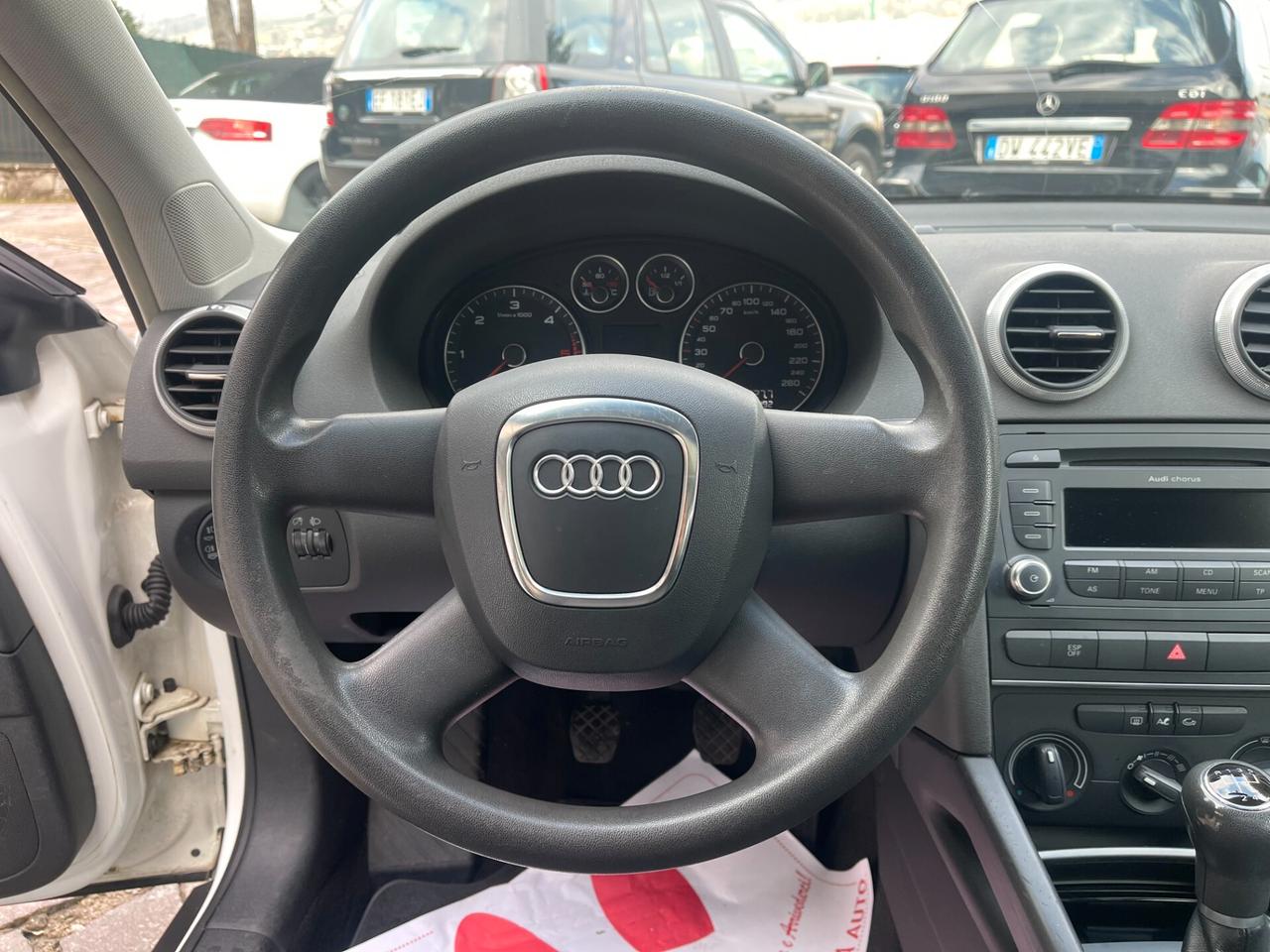 Audi A3 SPB 1.9 TDI F.AP. Attraction NEO PATENTATI