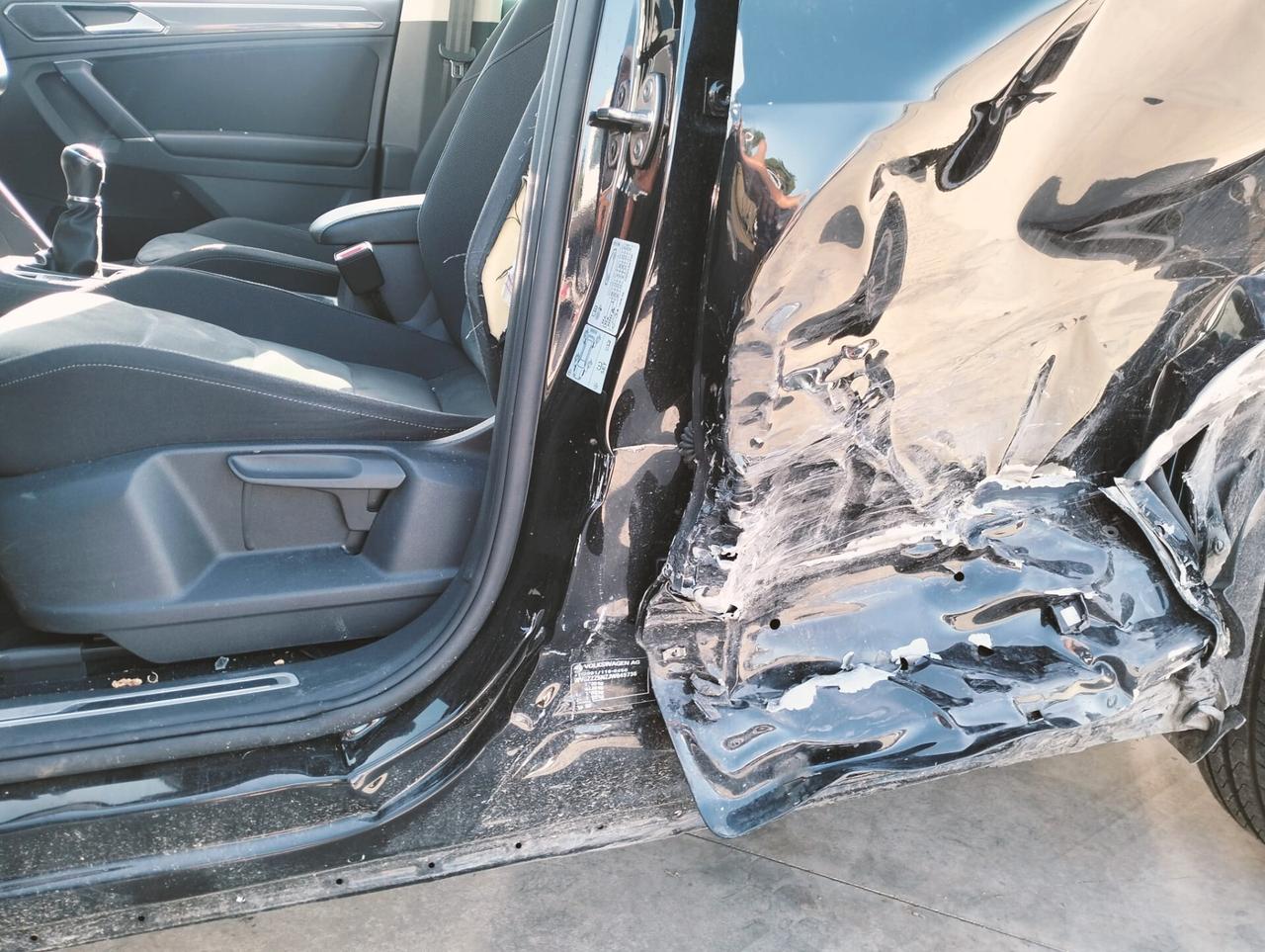 Volkswagen Tiguan 2.0 TDI 4MOTION 150 CV - SINISTRATA
