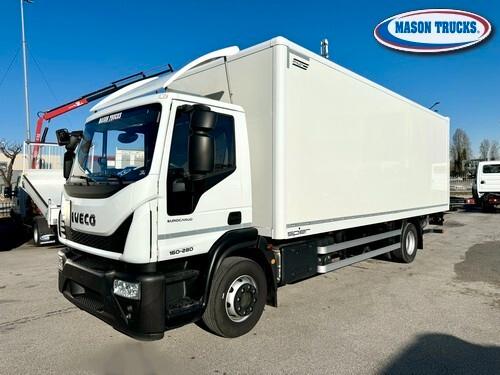 IVECO EUROCARGO 160-280P, furgonatura e sponda, 2022, km 140.000