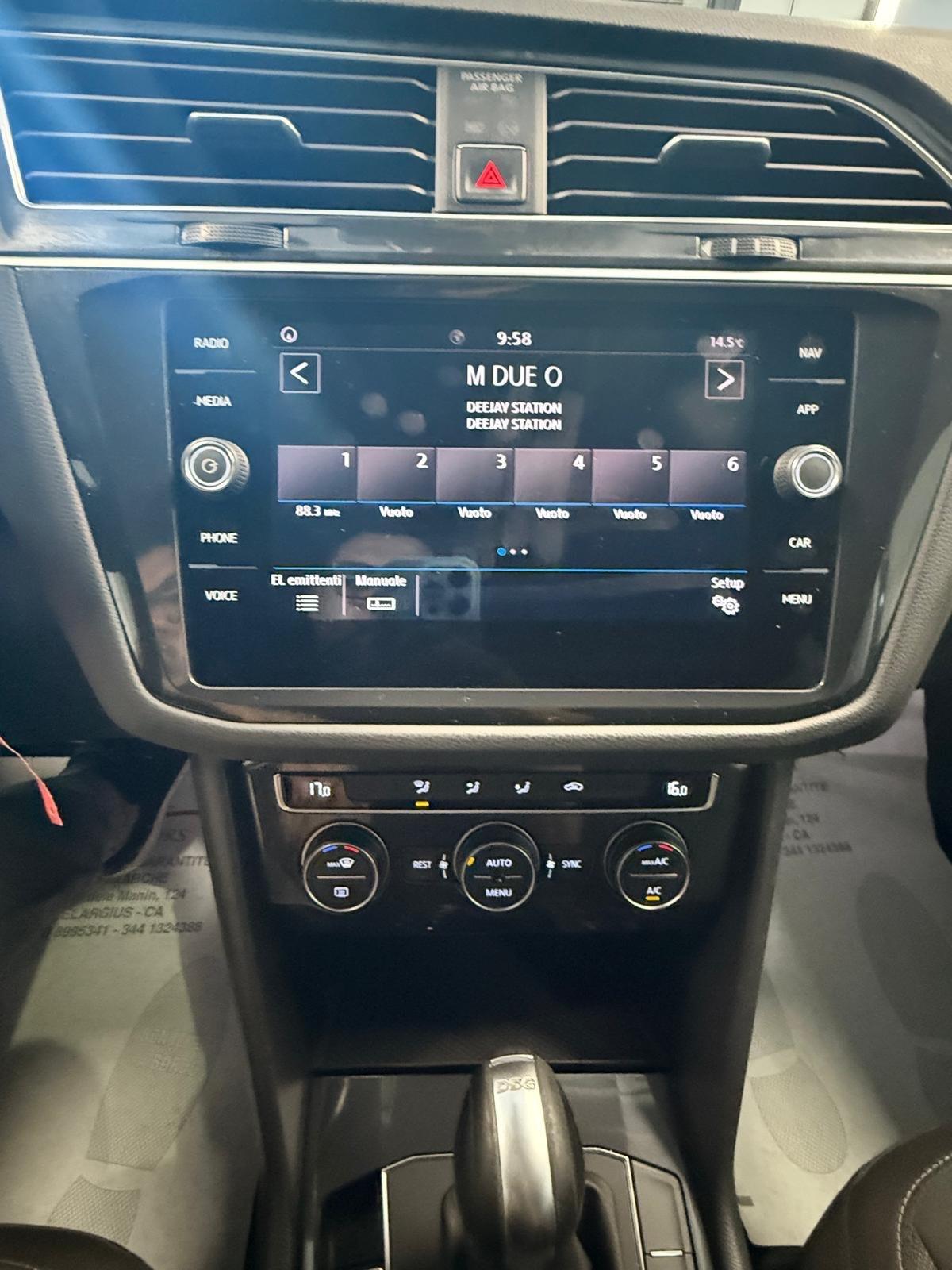 VW TIGUAN 2.0 TDI 150 CV DSG 60.000KM