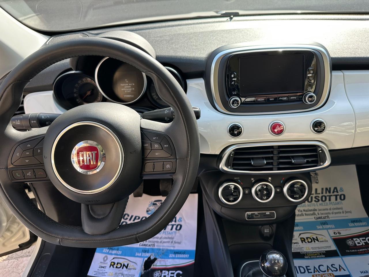 Fiat 500X 1.6 MTJ 120 CV Lounge 6/2016 KM 1720000 CERT 1PROP