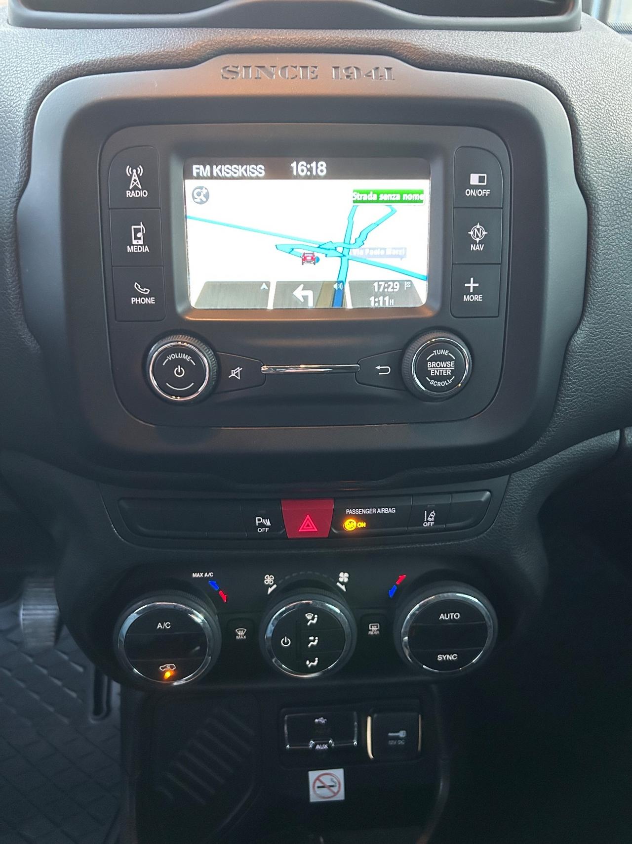 Jeep Renegade 1.6 Mjt 120 CV 2015 Navigatore