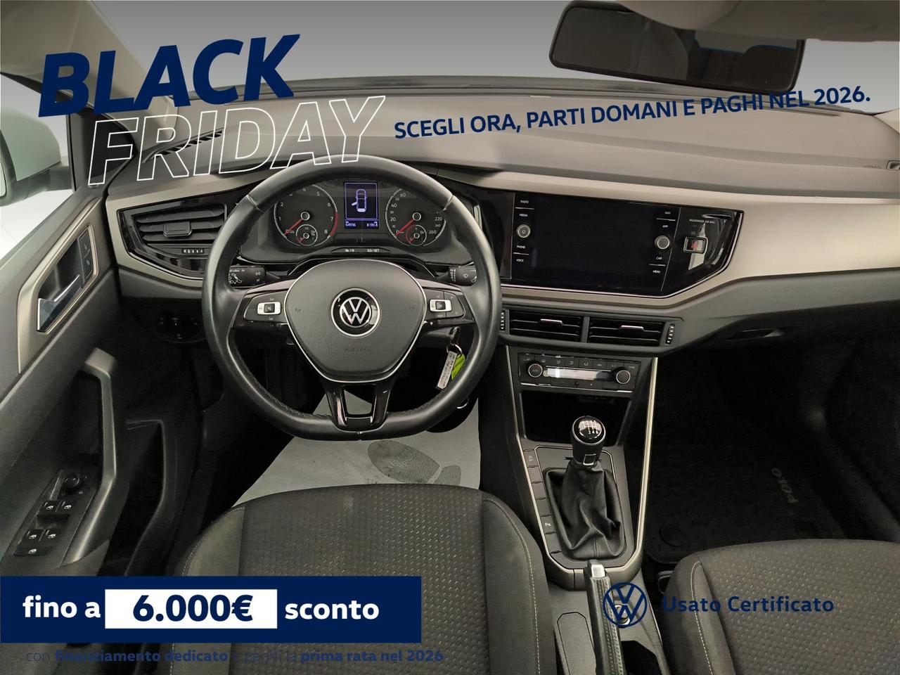 Volkswagen Polo 5p 1.0 tgi comfortline 90cv my19