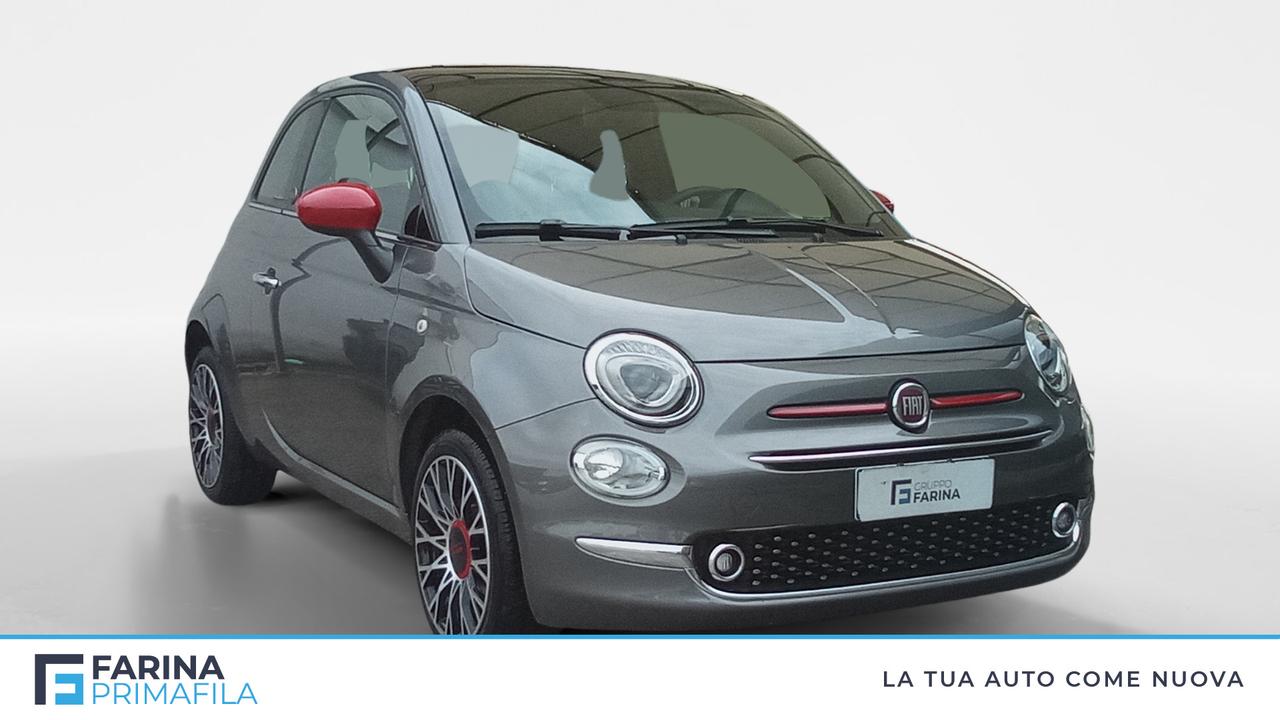 FIAT 500 500 Hatchback My23 Red 1.0 70Cv Hybrid