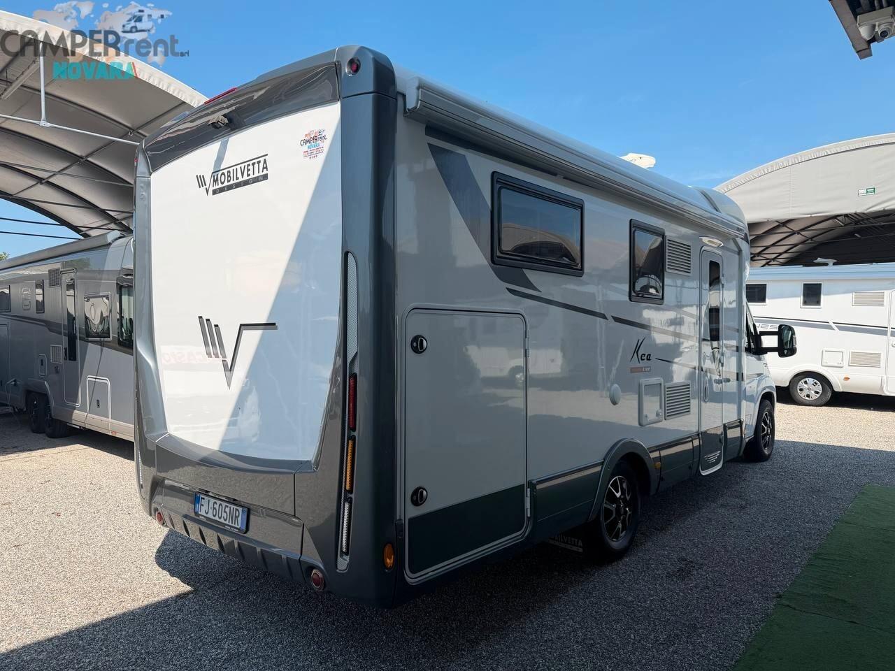 Mobilvetta KEA P 65 TEKNO LINE SEMINTEGRALE LETTI GEMELLI IN CODA