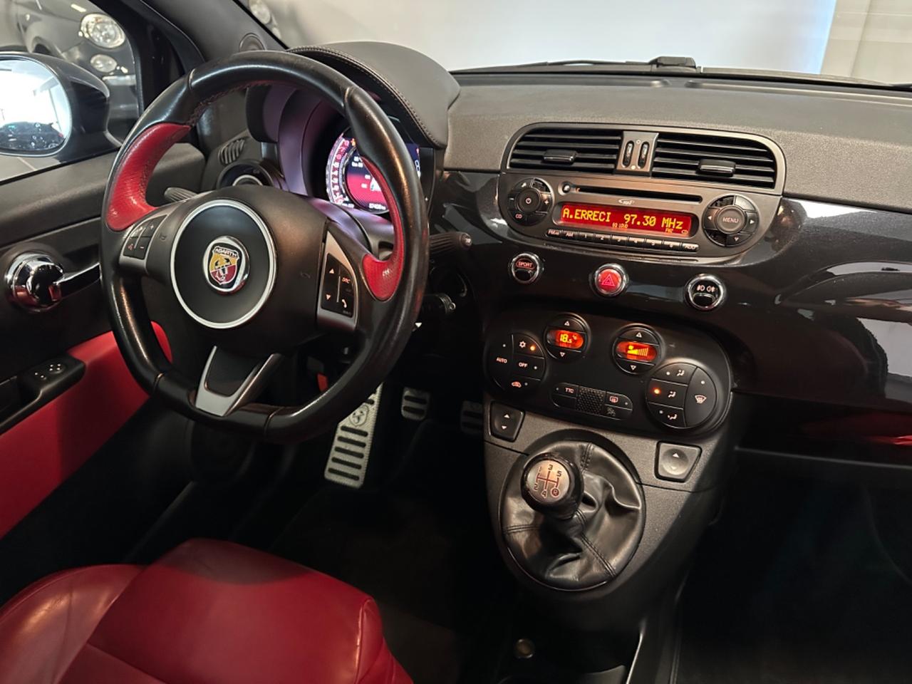 Abarth 595 TURISMO 1.4 T-JET 165CV PELLE ROSSA