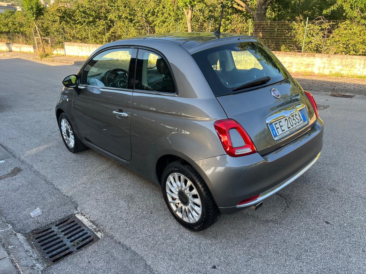 Fiat 500 1.2 benzina Lounge 2016 tetto panoramico