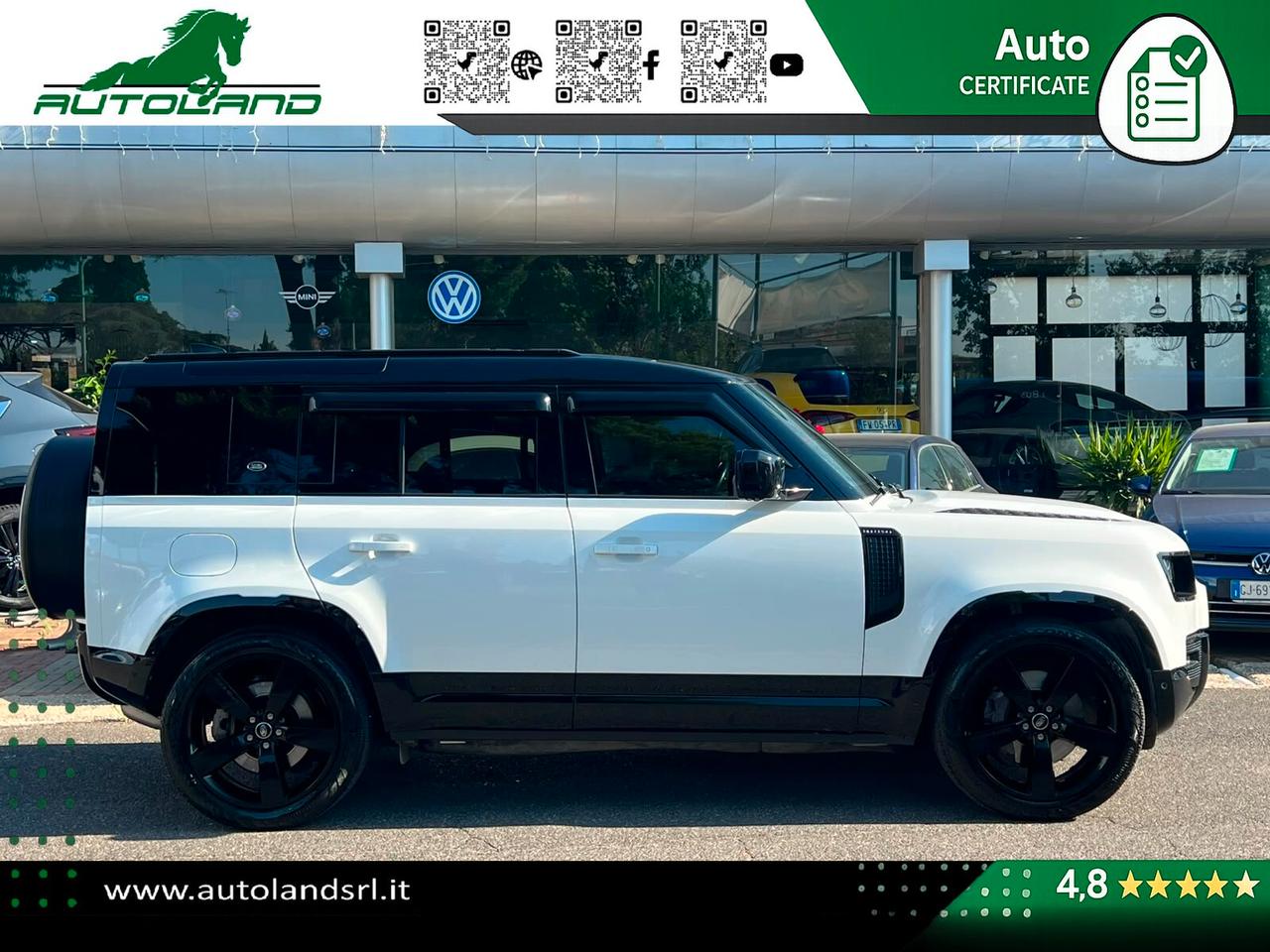 Land Rover Defender 110 3.0d i6 mhev X-Dynamic HSE awd 250cv auto