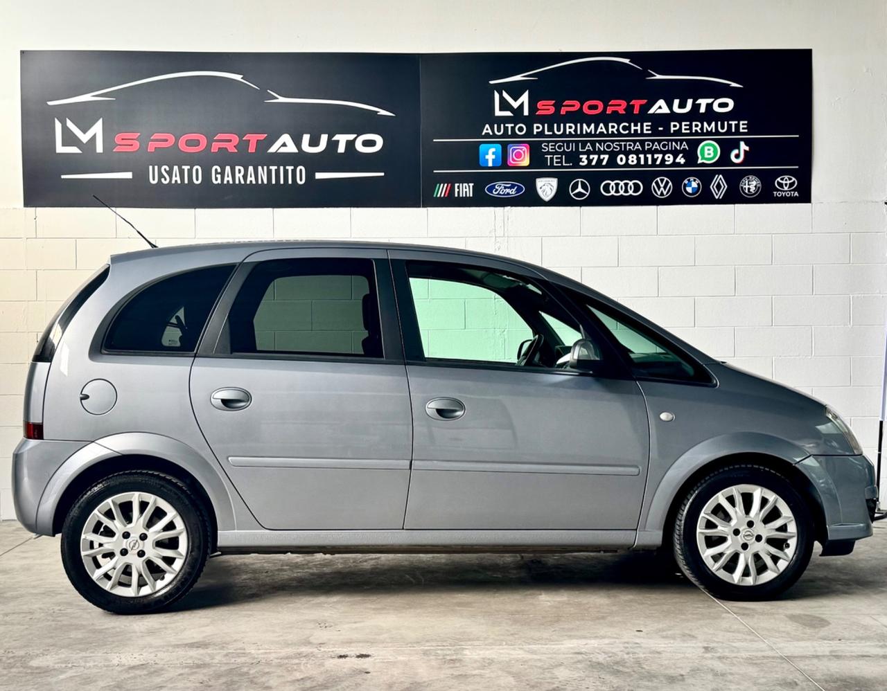 OPEL MERIVA 1.6 16v UNICOPRO SOLO 72 MILA KM GARANZ 12 MESI