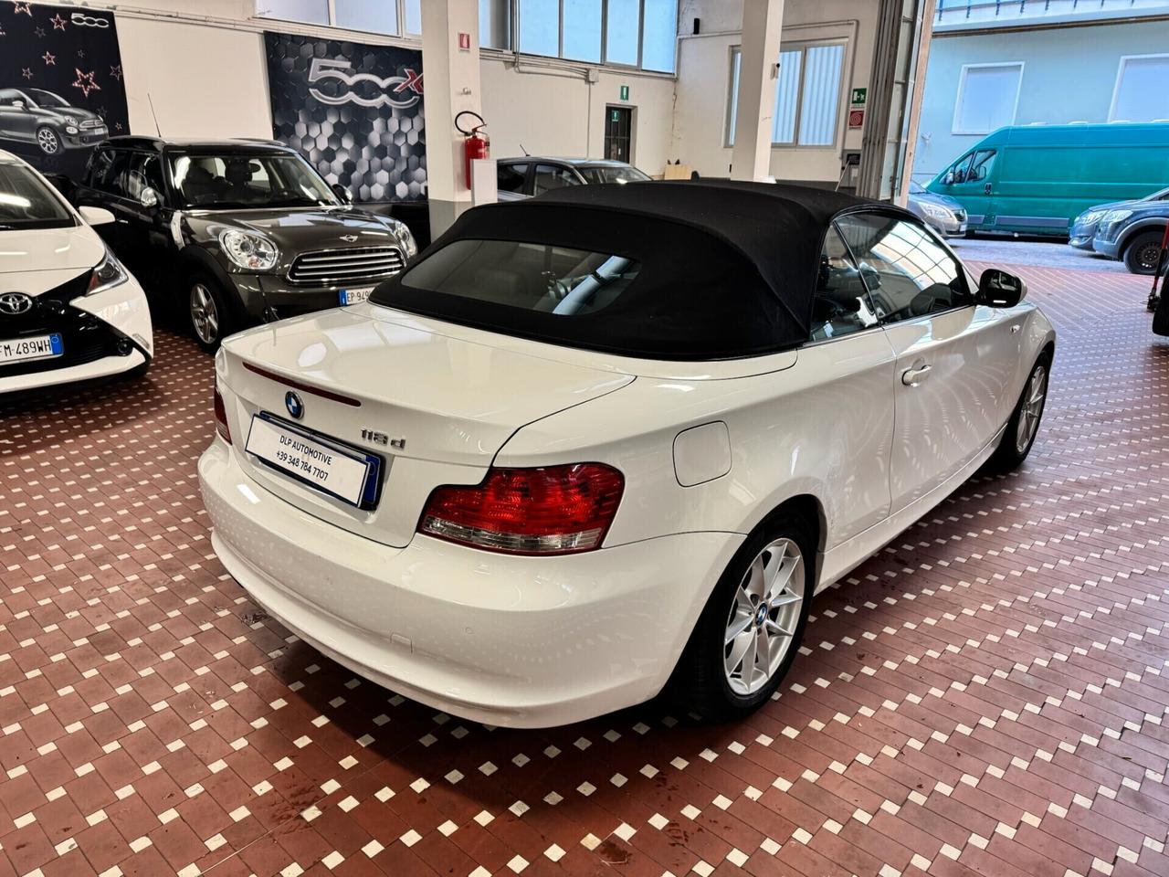 Bmw 118 118d 2.0 143CV Cabrio Futura - UNICO PROPRIETARIO