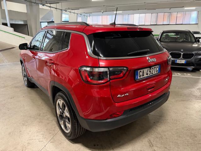 JEEP Compass 2.0 mjt Limited#4wd#140cv#ROSSOPERLA#PELLE#C.LEGA