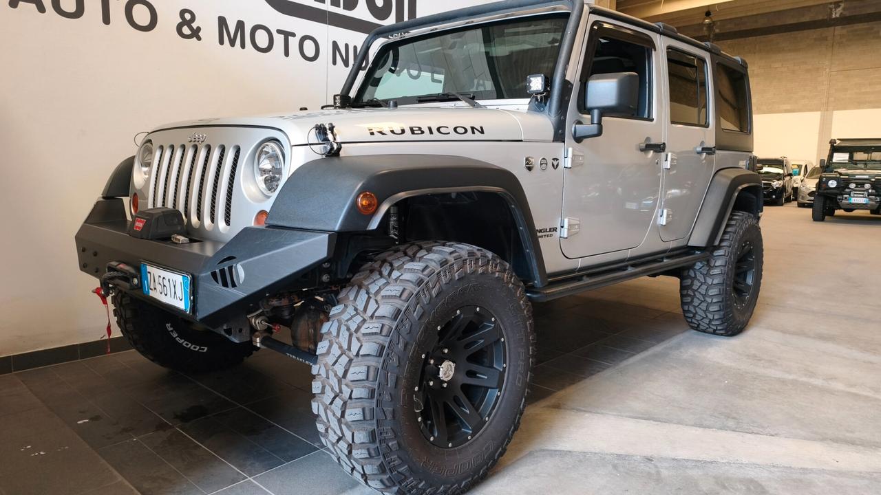 Jeep Wrangler Unlimited 2.8 CRD DPF Rubicon PREPARATA PER FUORISTRADA OMOLOGATA