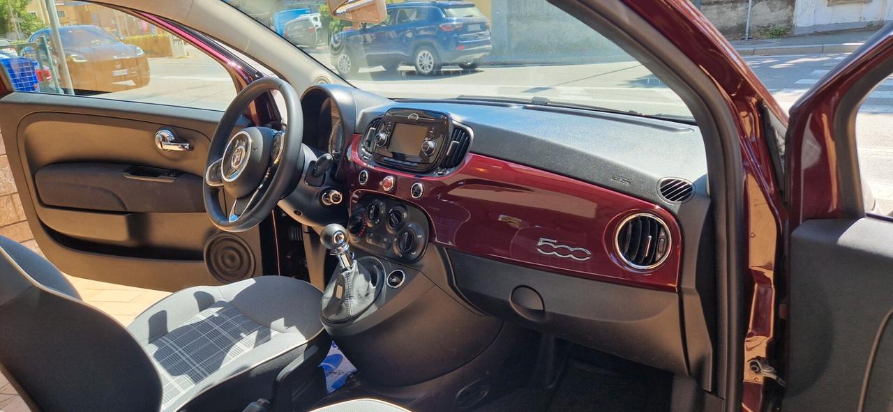 Fiat 500 1.2 Lounge TAGLIANDI / NAVI
