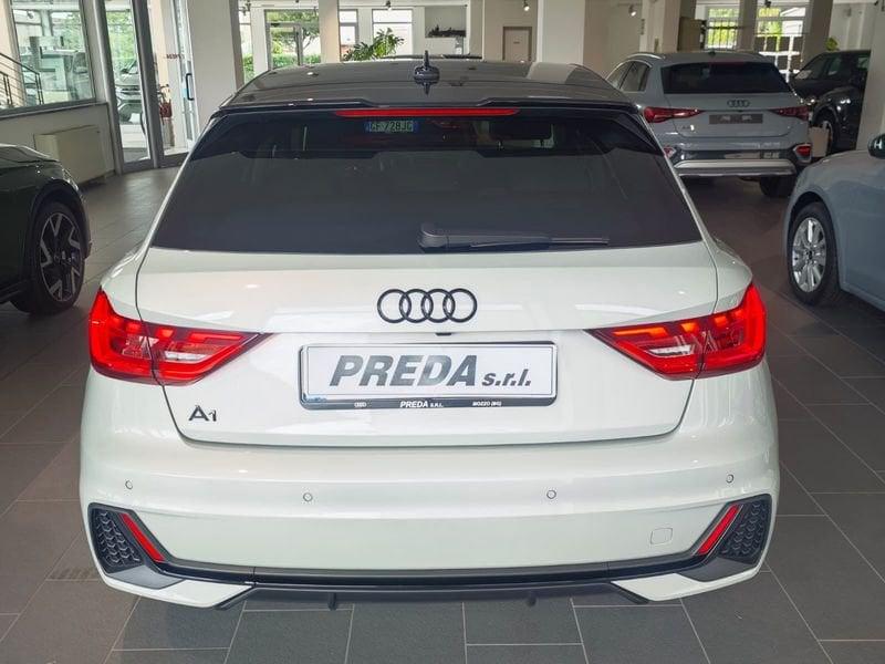Audi A1 (PREZZO+IVA)A1 SPB 30 TFSI S tronic Identity Black