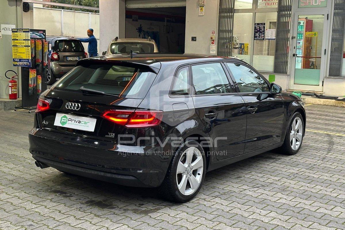 AUDI A3 SPB 2.0 TDI 184 CV clean diesel quattro S tronic Ambition