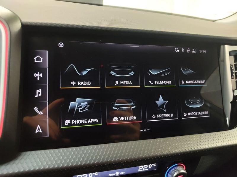 Audi A1 Sportback 30 TFSI S tronic Identity Black