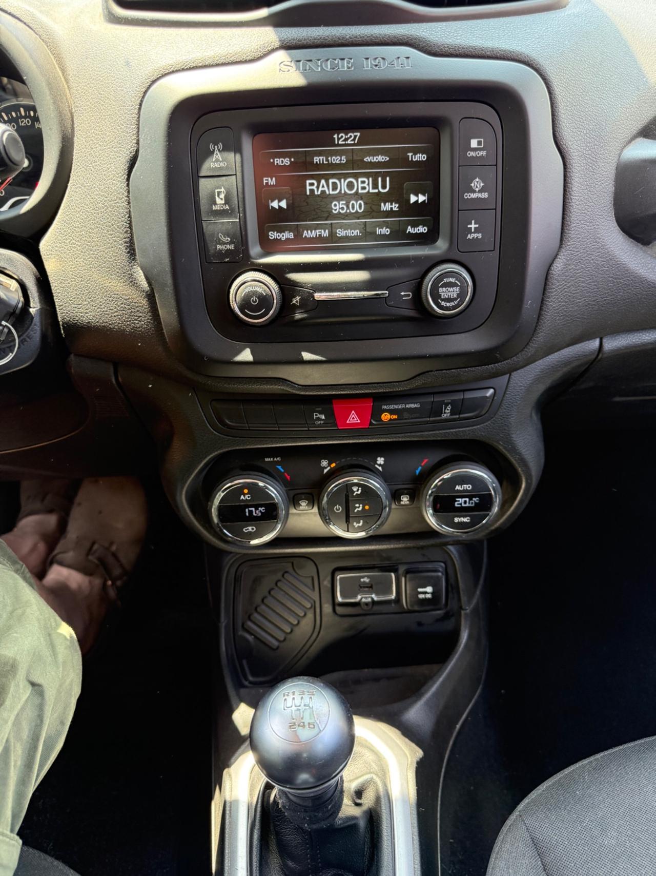 Jeep Renegade 1.6 Diesel UNIPROPRIETÀ euro6B