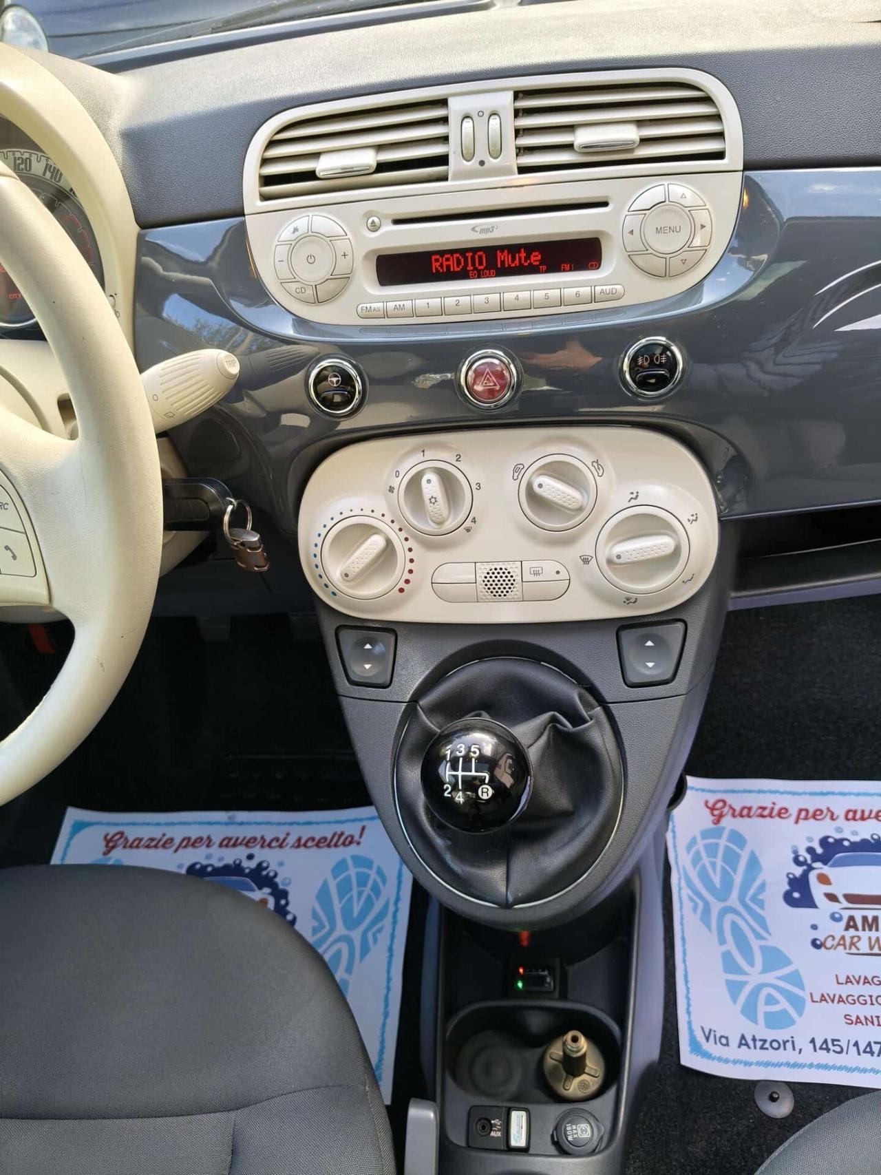 FIAT 500 GPL DI SERIE LOUNGE FINE 2013 NUOVA