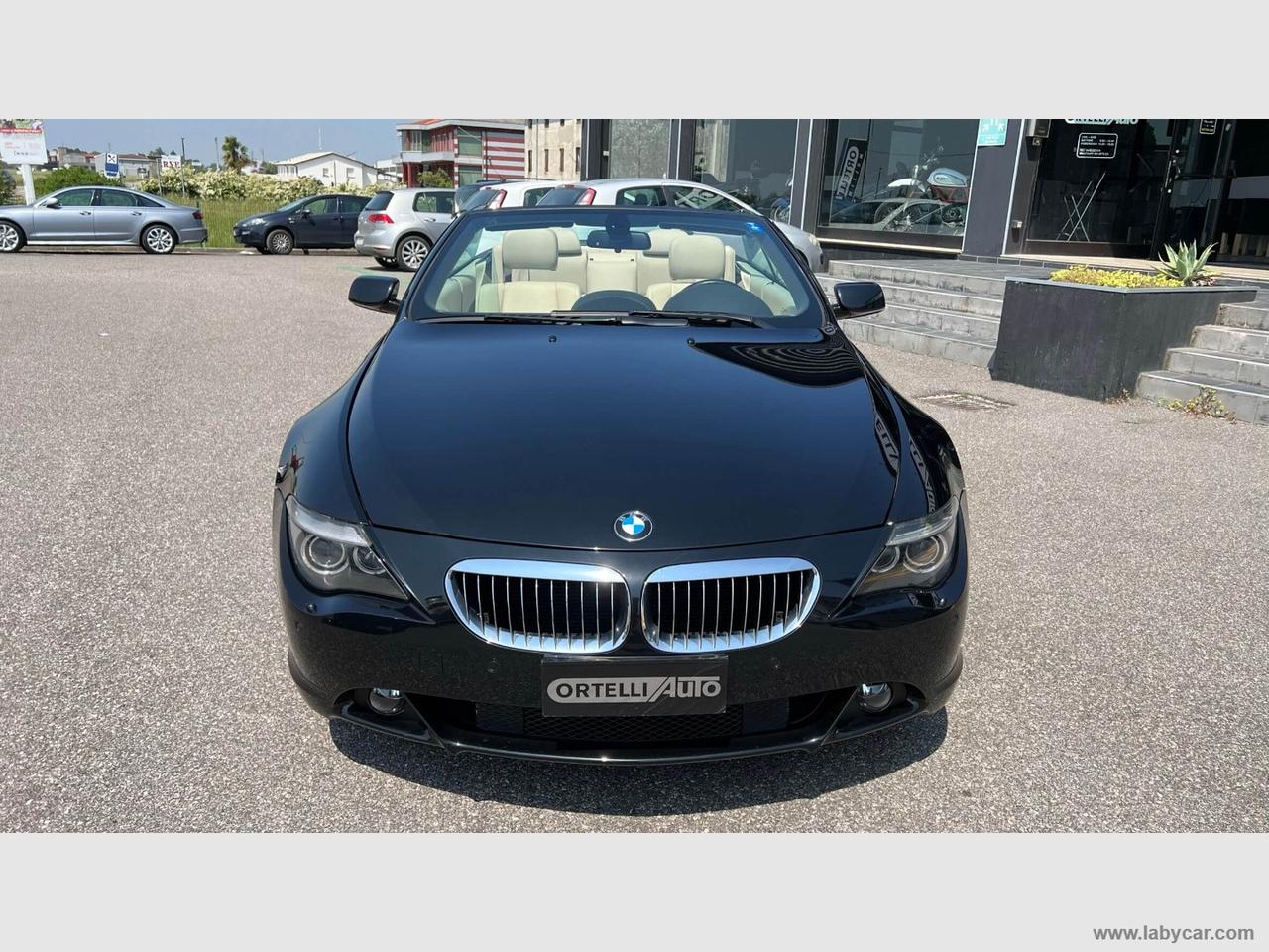 BMW 650i Cabrio 367CV 8 CILINDRI DA COLLEZIONE