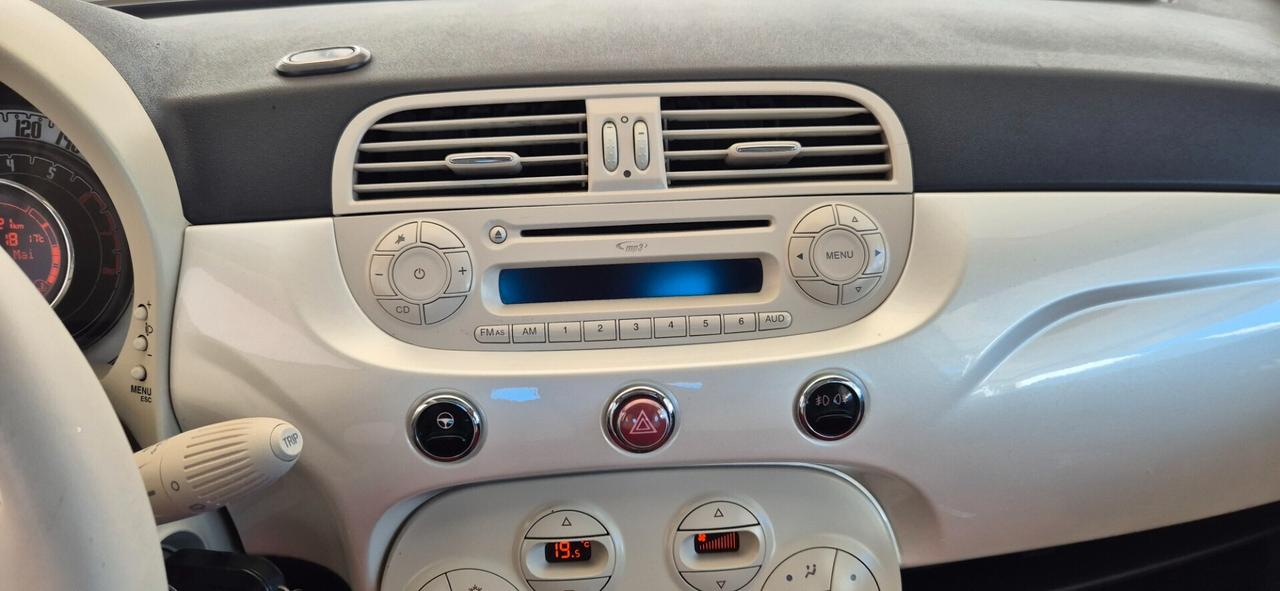 FIAT 500 1.2 BENZINA 69CV Tetto Panora 05/2009