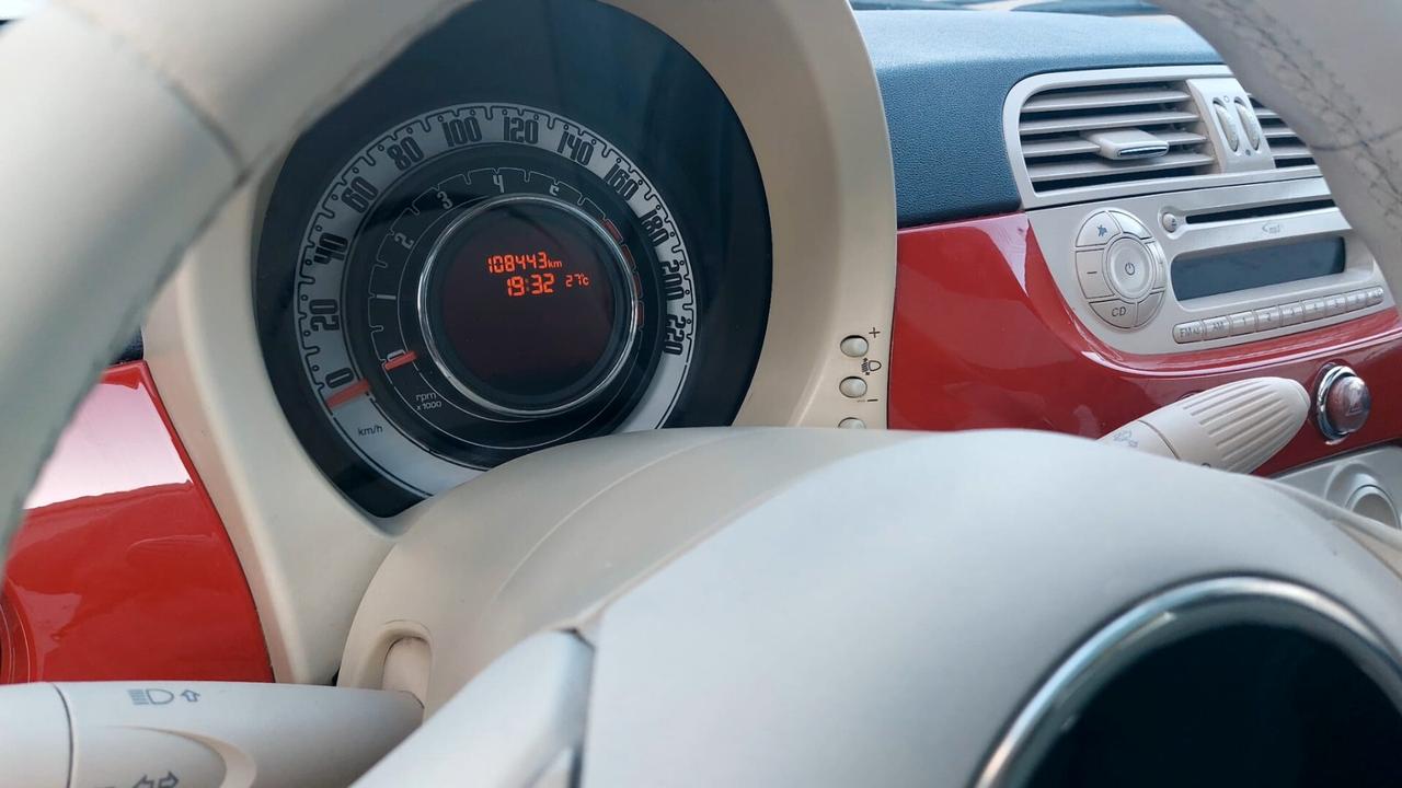 Fiat 500 1.2 Lounge PERFETTAAA KM 108000 - 2013