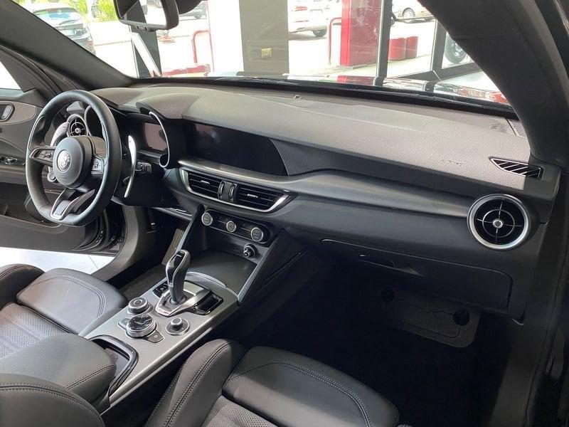 Alfa Romeo Stelvio Stelvio 2.2 Turbodiesel 210 CV AT8 Q4 Veloce KM0 Nero Vulcano