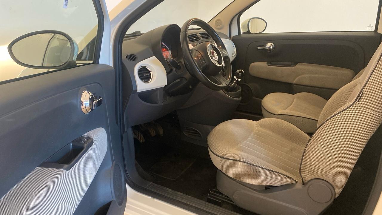 Fiat 500 LOUNGE 1.2 69cv *TETTO PANORAMICO*