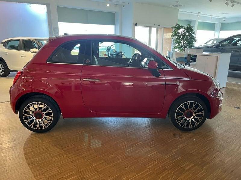 FIAT 500 1.0 Hybrid Red