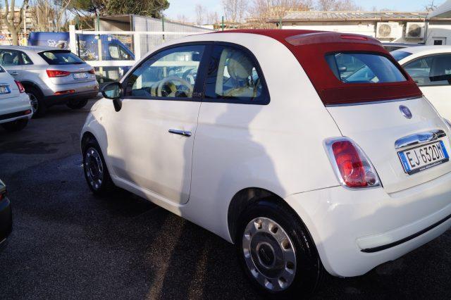 FIAT 500C C 1.2 Lounge TETTO IN TELA ROSSA