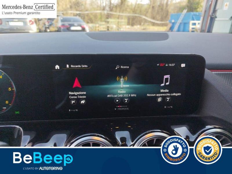 Mercedes-Benz GLA 200 D SPORT PLUS AUTO