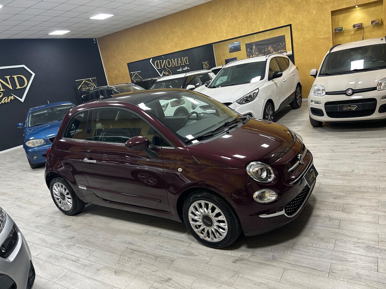 FIAT 500 1.3 Multijet 95 CV Lounge “FULL/TETTO/LED”-2017