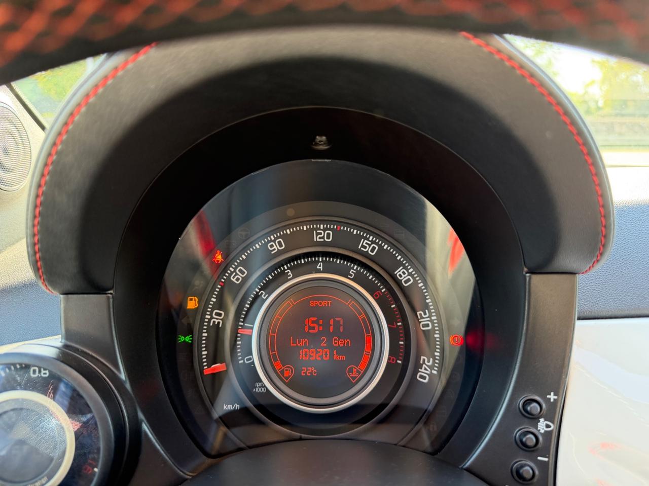 Abarth 500 1.4 Turbo T-Jet 135 cv-2012/TETTO/PELLE