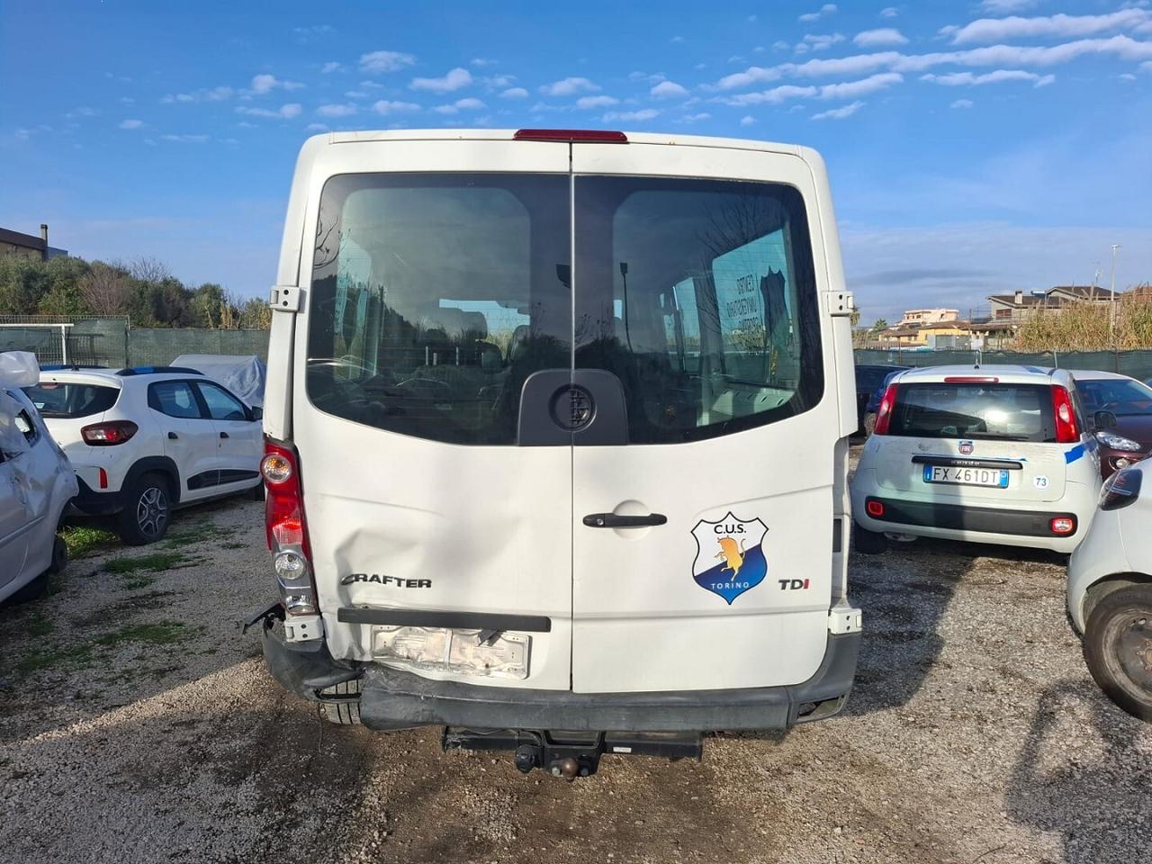 VW CRAFTER 2.0 SINISTRATO 9 POSTI MARCIANTE